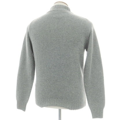 【中古】モルガノ morgano BEAMS F別注 ミドルゲージウール ハイネックニット グレー【 48 】【 状態ランクB 】【 メンズ 】