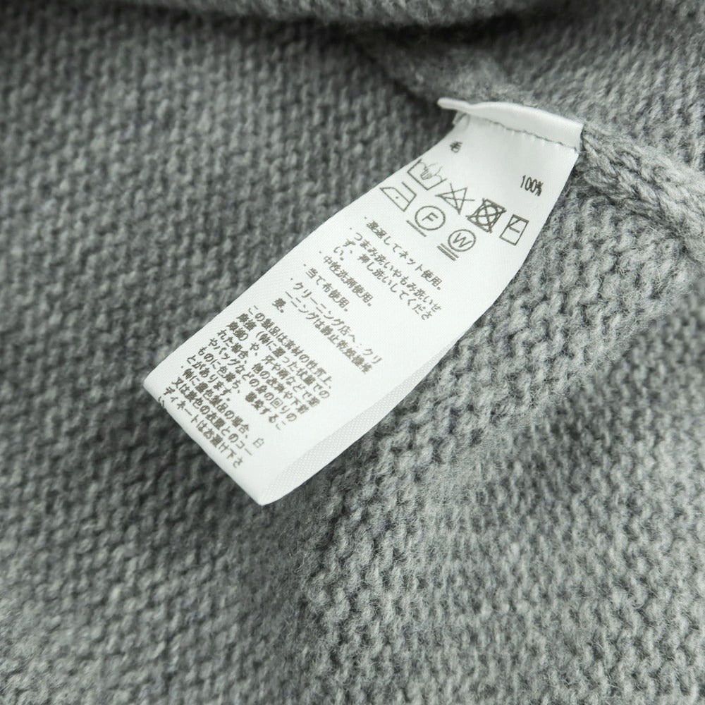 【中古】モルガノ morgano BEAMS F別注 ミドルゲージウール ハイネックニット グレー【 48 】【 状態ランクB 】【 メンズ 】
