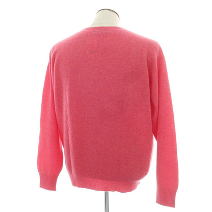 【中古】ナポレオンエルバ NAPOLEONERBA ハイゲージウール クルーネックニット ピンク【 56 】【 状態ランクB 】【 メンズ 】