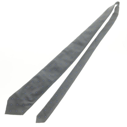 【中古】ステファノ ビジ stefano bigi シルク 小紋柄ネクタイ グレーxブルー【 状態ランクB 】【 メンズ 】