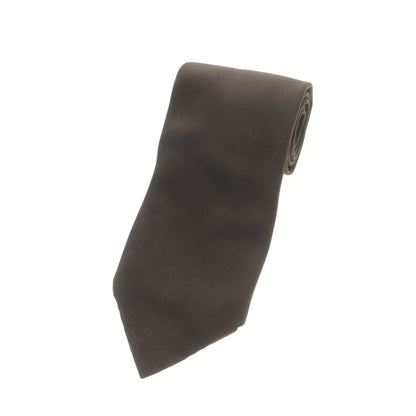 【中古】ニッキー nicky シルク 無地ネクタイ ブラウン【 状態ランクB 】【 メンズ 】