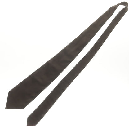 【中古】ニッキー nicky シルク 無地ネクタイ ブラウン【 状態ランクB 】【 メンズ 】