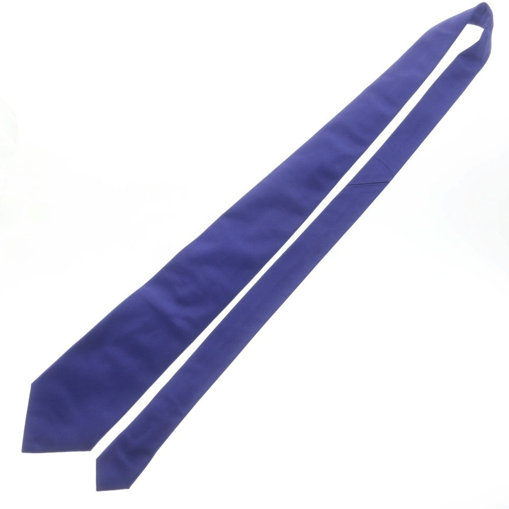 【中古】フマガッリ Fumagalli シルク系 無地ネクタイ ブルー【 状態ランクB 】【 メンズ 】