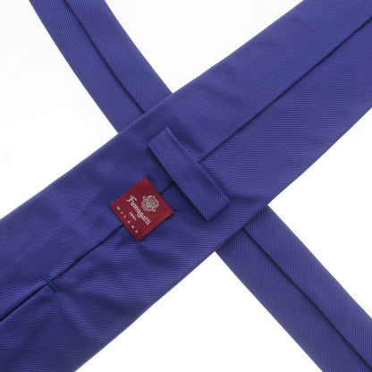 【中古】フマガッリ Fumagalli シルク系 無地ネクタイ ブルー【 状態ランクB 】【 メンズ 】