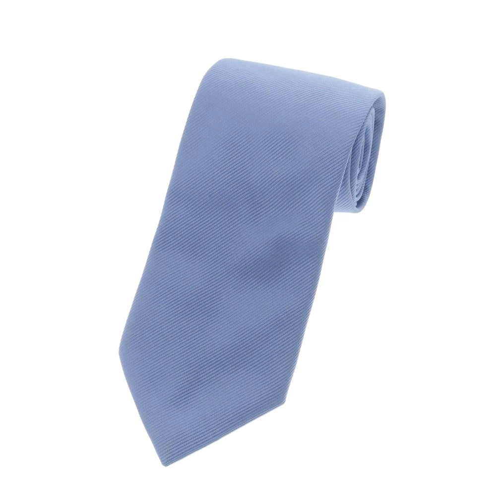【中古】ロダ RODA シルク 無地ネクタイ ライトブルー【 状態ランクB 】【 メンズ 】