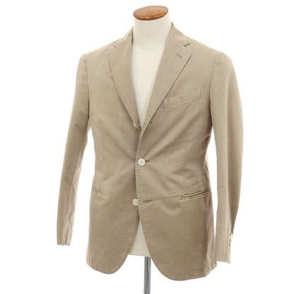 【中古】ボリオリ BOGLIOLI COAT コットンポリエステル 3B テーラードジャケット ベージュ【サイズ46】【 状態ランクB 】【 メンズ 】