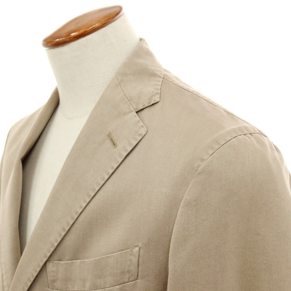 【中古】ボリオリ BOGLIOLI COAT コットンポリエステル 3B テーラードジャケット ベージュ【サイズ46】【 状態ランクB 】【 メンズ 】
