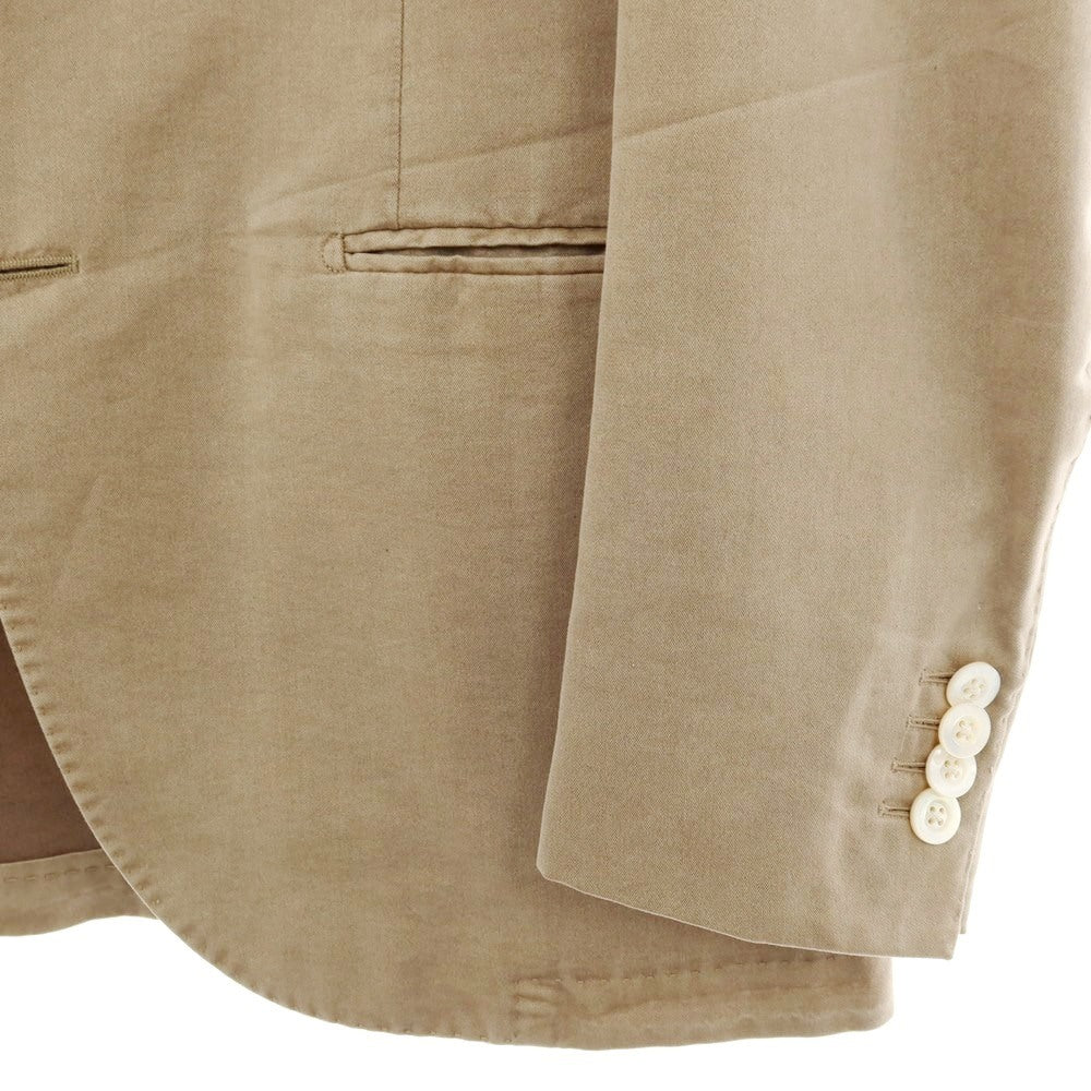 【中古】ボリオリ BOGLIOLI COAT コットンポリエステル 3B テーラードジャケット ベージュ【サイズ46】【 状態ランクB 】【 メンズ 】