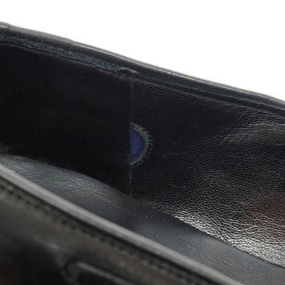 【中古】ジョージ クレバリー GEORGE CLEVERLEY チゼルトゥ リボンローファー ブラック【 表記不明(24位) 】【 状態ランクC 】【 メンズ 】