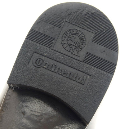 【中古】ジョージ クレバリー GEORGE CLEVERLEY チゼルトゥ リボンローファー ブラック【 表記不明(24位) 】【 状態ランクC 】【 メンズ 】