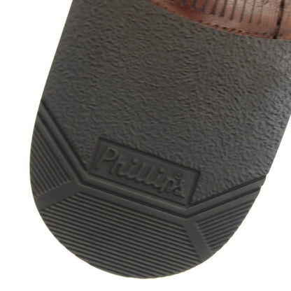 【中古】サントーニ Santoni シングルモンク ドレスシューズ ブラウン【 5 1/2 】【 状態ランクC 】【 メンズ 】