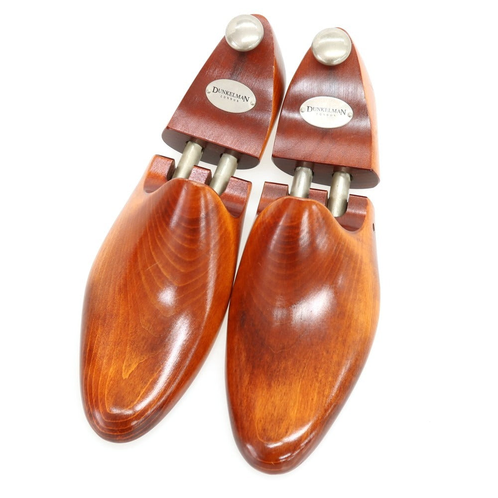 【中古】ダスコ ダンケルマン DASCO DUNKELMAN 木製 シューキーパー シューツリー ブラウンxシルバー【サイズM】【 状態ランクB 】【 メンズ 】