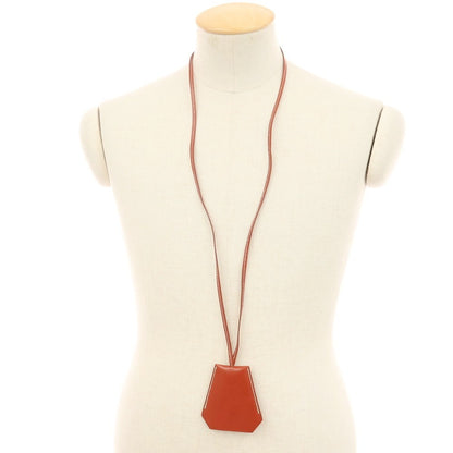 【中古】エルメス HERMES □C刻印 レザー クロシェット オレンジブラウン【 状態ランクB 】【 ユニセックス 】