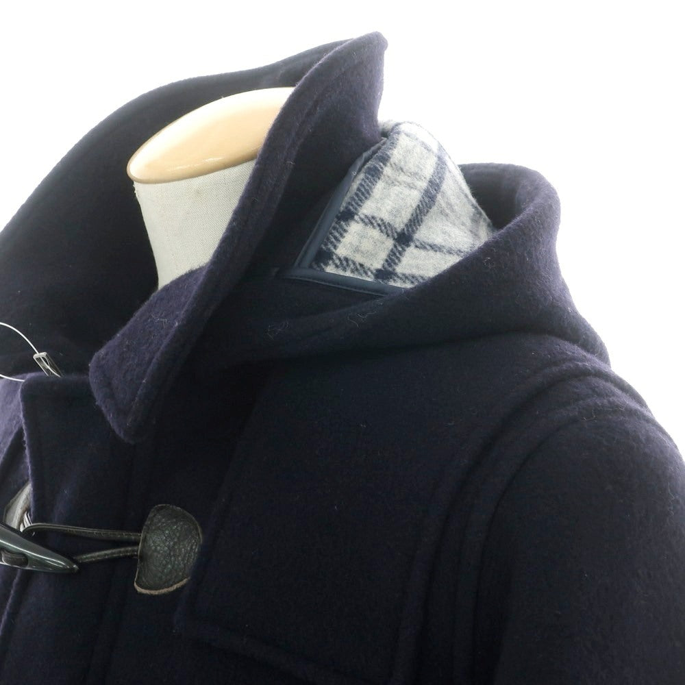 【中古】ブルックスブラザーズ Brooks Brothers ウール ダッフルコート ネイビー【サイズS】【 状態ランクB 】【 メンズ 】[BPD]