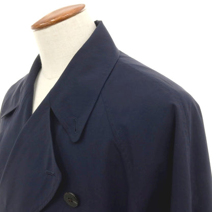 【中古】エス S ポリエステル トレンチコート ネイビー【サイズ2】【 状態ランクB 】【 メンズ 】