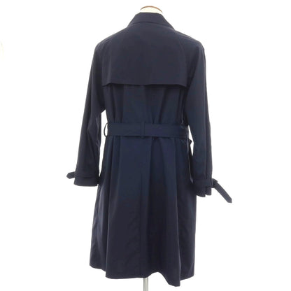【中古】エス S ポリエステル トレンチコート ネイビー【サイズ2】【 状態ランクB 】【 メンズ 】