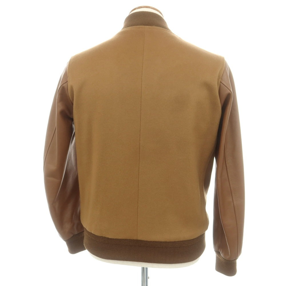 【中古】チンクアンタ Cinquanta ウールナイロン×ラムレザー スタジャン ブラウン【 46 】【 状態ランクA 】【 メンズ 】