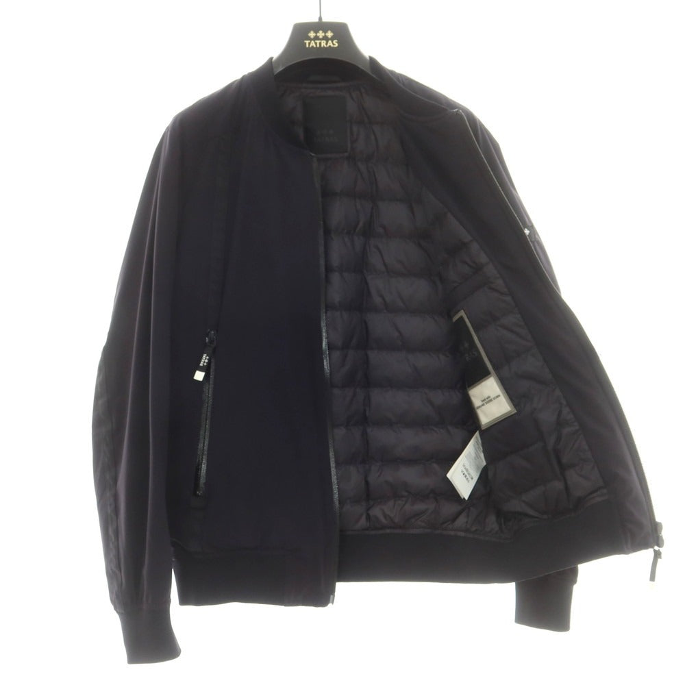 【中古】タトラス TATRAS ナイロン ダブルジップ ダウンジャケット ブラック【 2 】【 状態ランクB 】【 メンズ 】