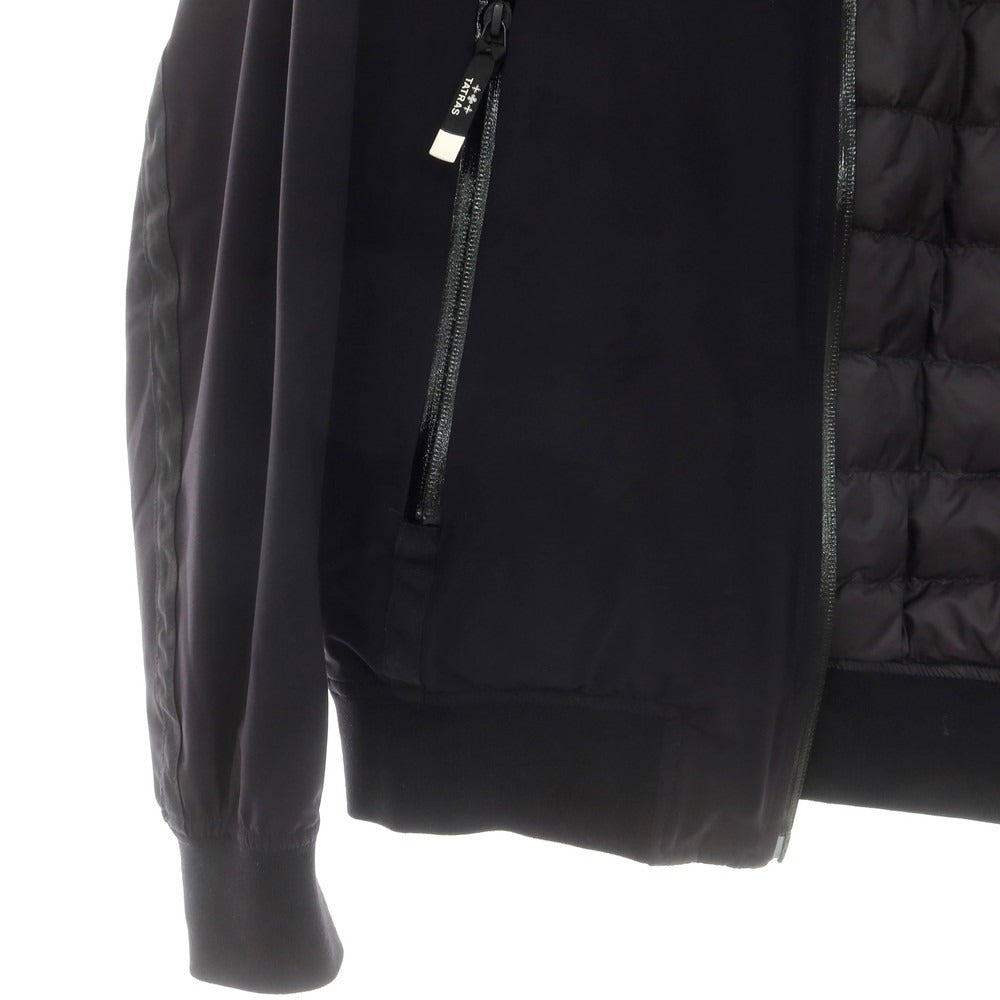 【中古】タトラス TATRAS ナイロン ダブルジップ ダウンジャケット ブラック【 2 】【 状態ランクB 】【 メンズ 】