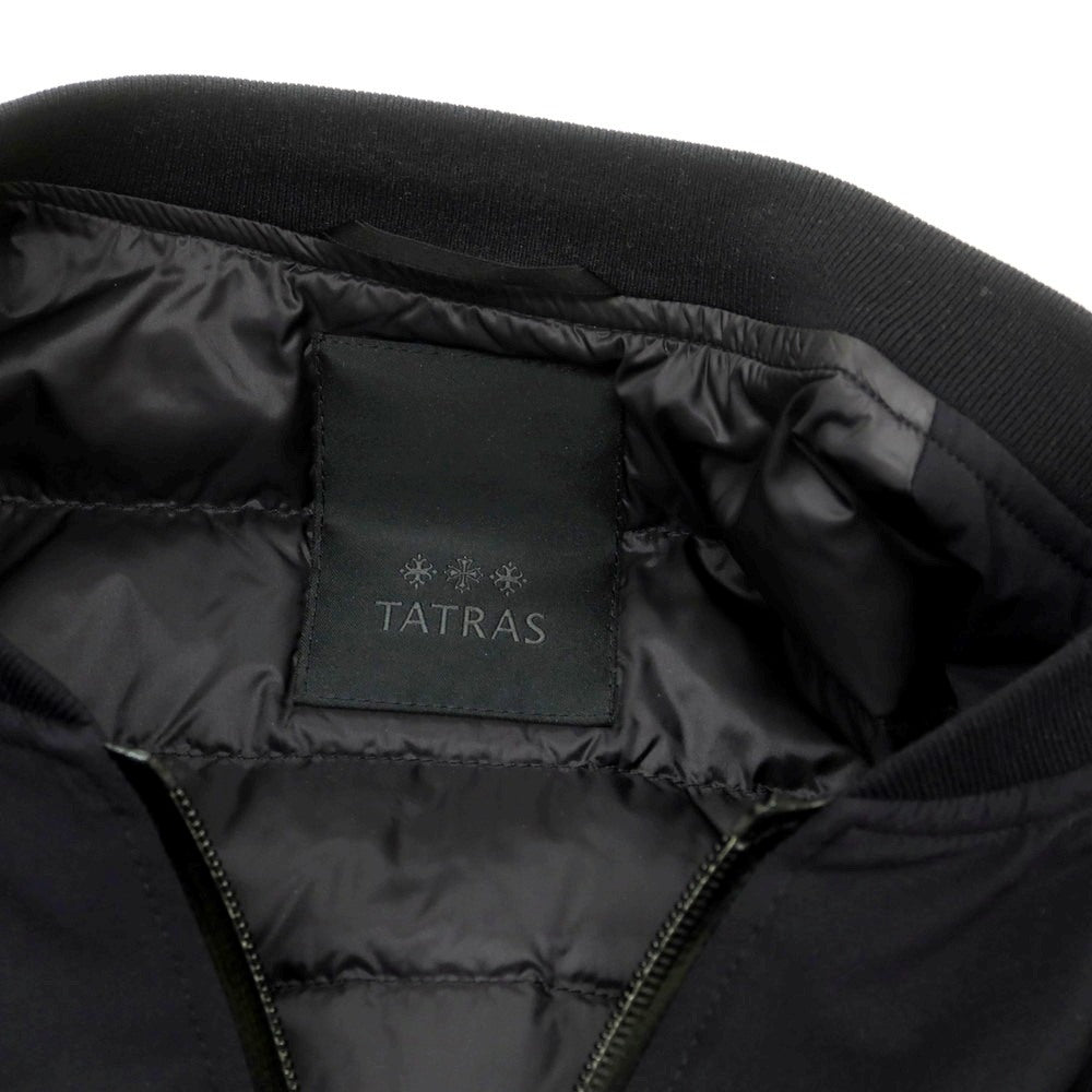 【中古】タトラス TATRAS ナイロン ダブルジップ ダウンジャケット ブラック【 2 】【 状態ランクB 】【 メンズ 】