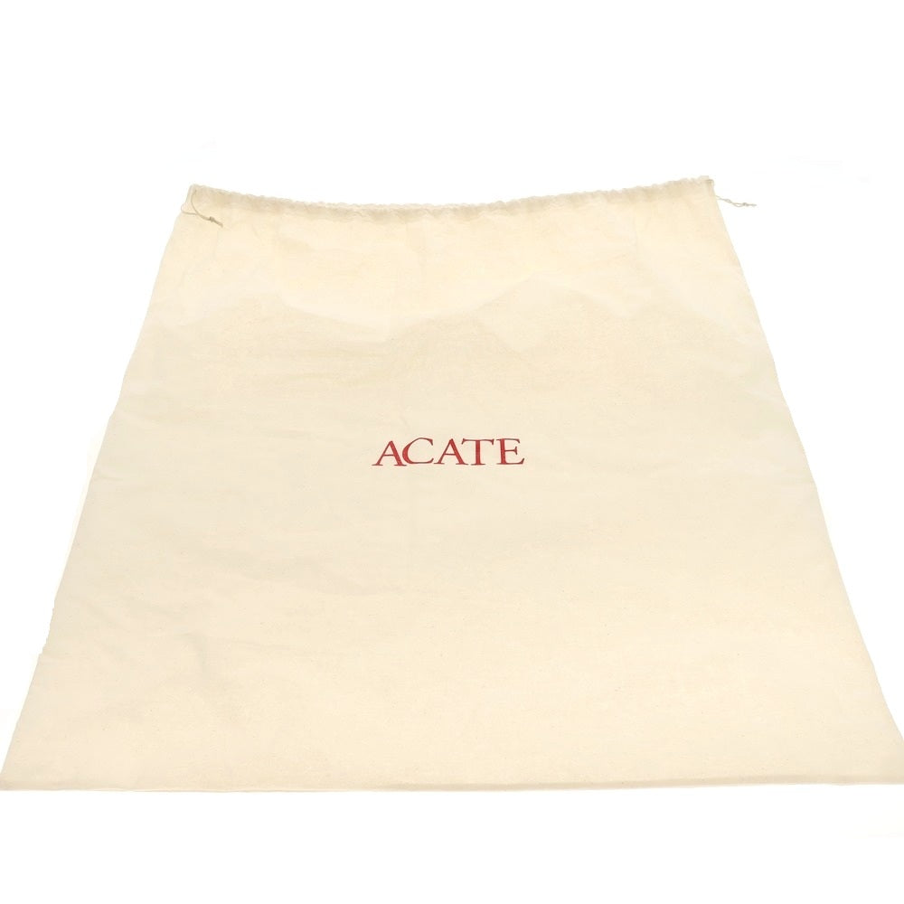 【SALE10%OFF/返品不可】【中古】アカーテ ACATE OSTRO2-M シュリンクレザー ボストンバッグ トープ【 状態ランクA 】【 メンズ 】