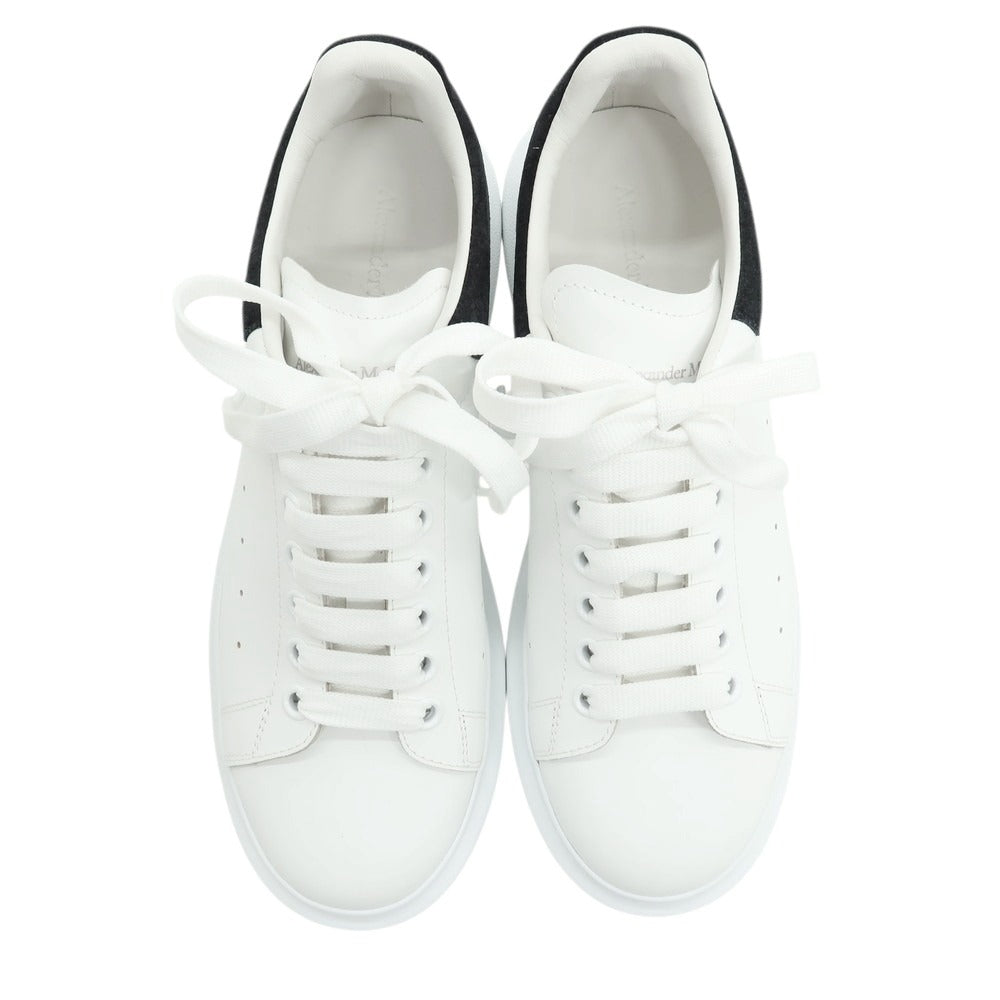 【中古】【未使用】アレキサンダーマックイーン Alexander McQueen LARRY レザー スニーカー ホワイト【 41 】【 状態ランクS 】【 メンズ 】