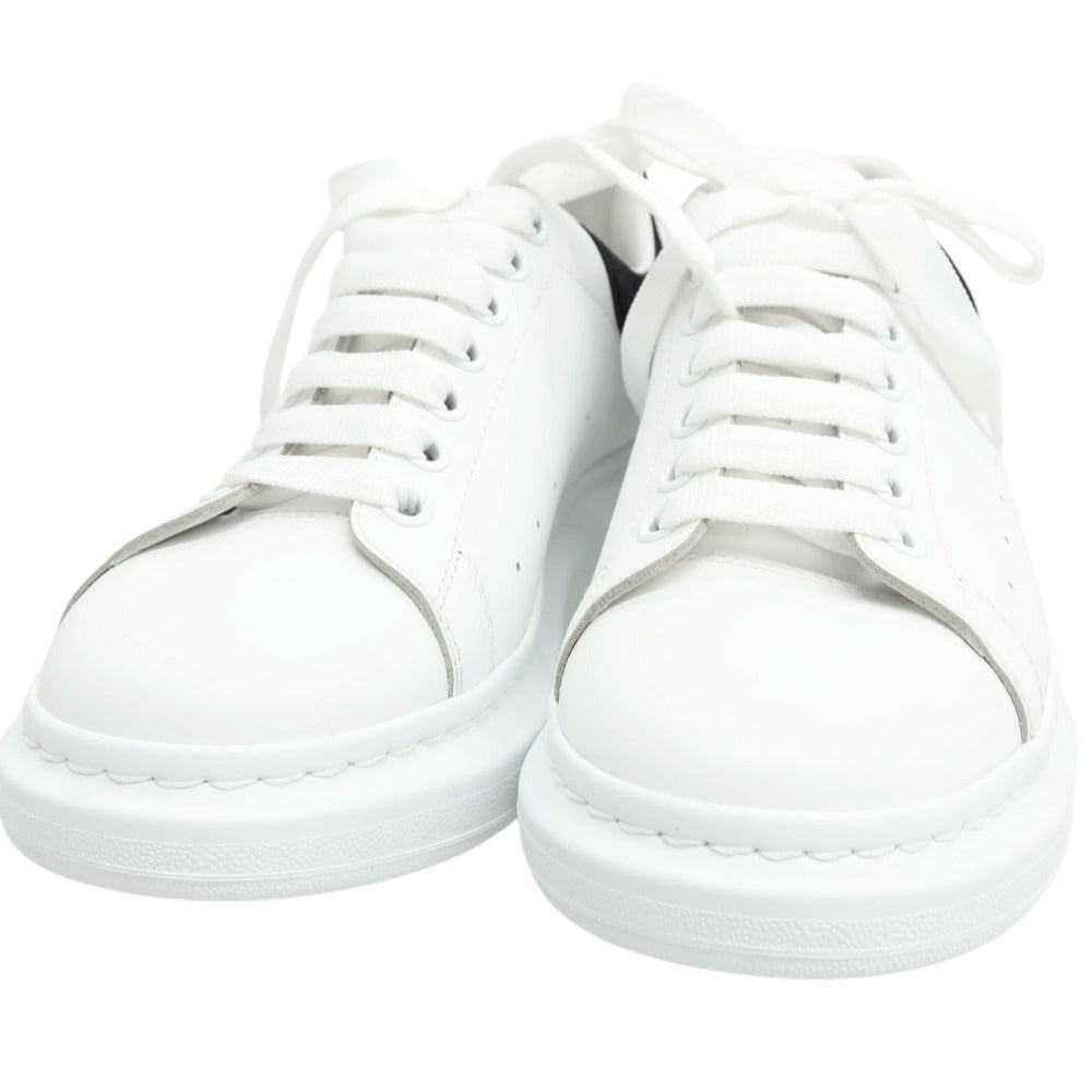 【中古】【未使用】アレキサンダーマックイーン Alexander McQueen LARRY レザー スニーカー ホワイト【 41 】【 状態ランクS 】【 メンズ 】