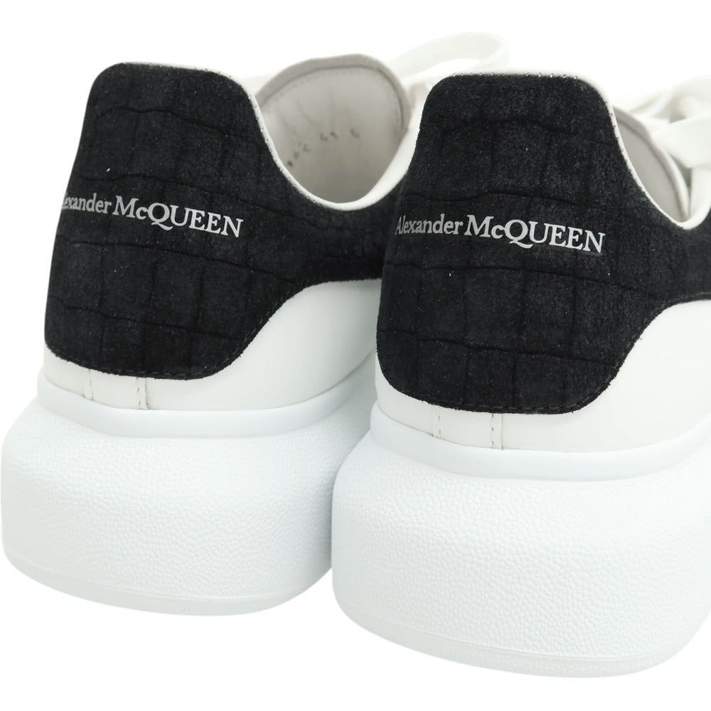 【中古】【未使用】アレキサンダーマックイーン Alexander McQueen LARRY レザー スニーカー ホワイト【 41 】【 状態ランクS 】【 メンズ 】
