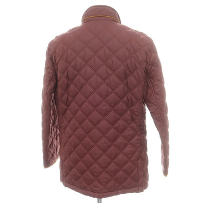 【中古】ブルックスブラザーズ Brooks Brothers ポリエステル 中綿入り スタンドカラー キルティングブルゾン ワインレッド【 S 】【 状態ランクC 】【 メンズ 】