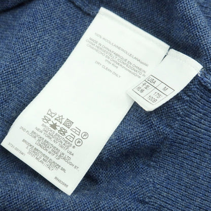 【中古】ブルックスブラザーズ Brooks Brothers ハイゲージウール ニットベスト ネイビー【 M 】【 状態ランクA 】【 メンズ 】