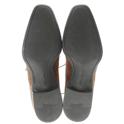 【中古】サントーニ Santoni スエード チャッカブーツ ブラウン【 7 】【 状態ランクA 】【 メンズ 】