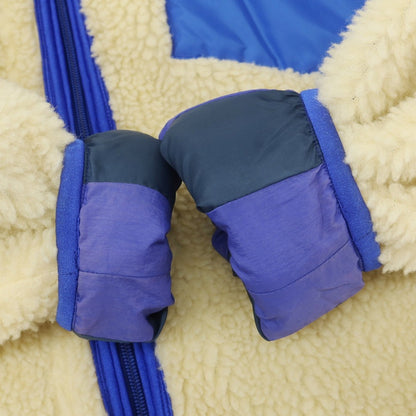 【中古】イズネス is-ness リバーシブル フリースジャケット アイボリー【 ONE（FREE） 】【 状態ランクC 】【 メンズ 】