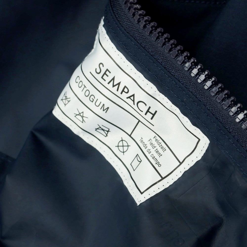 【中古】ゼンパッハ SEMPACH コットンポリウレタンポリエスエル プルオーバー シェルジャケット ネイビー【サイズ2】【 状態ランクC 】【 メンズ 】[EPD]