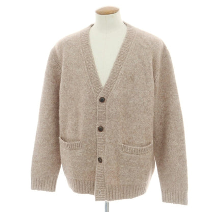 【中古】サタデーズ ニューヨークシティ Saturdays NYC ナイロンモヘヤウール カーディガン ベージュ系【 Ｍ 】【 状態ランクB 】【 メンズ 】