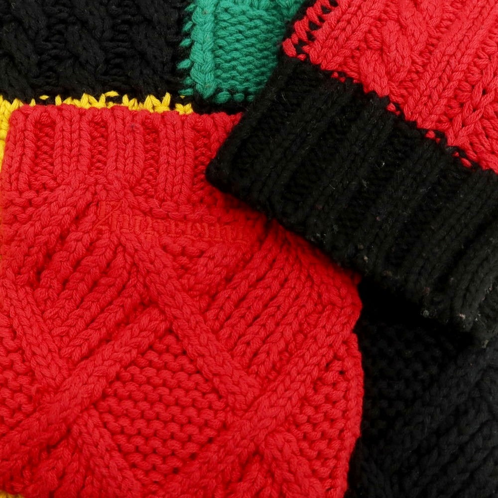 【中古】シュプリーム Supreme 2023年秋冬 Patchwork Cable Knit Cardigan カーディガン マルチカラー【 L 】【 状態ランクC 】【 メンズ 】