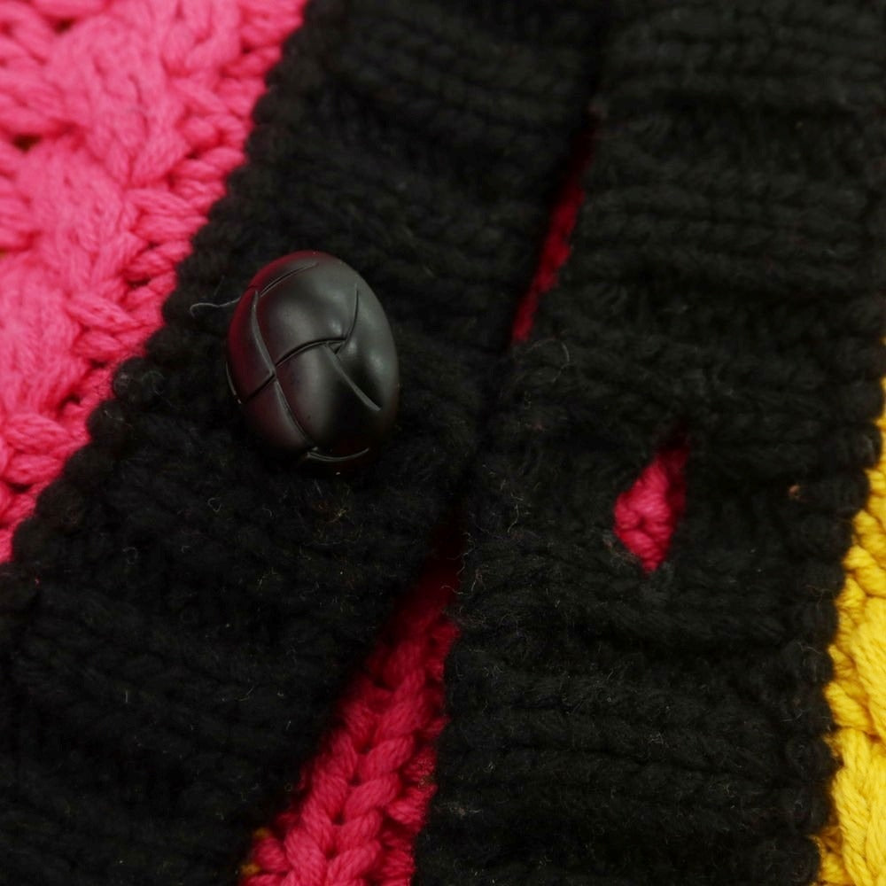 【中古】シュプリーム Supreme 2023年秋冬 Patchwork Cable Knit Cardigan カーディガン マルチカラー【 L 】【 状態ランクC 】【 メンズ 】