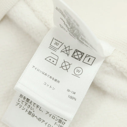 【中古】サタデーズ ニューヨークシティ Saturdays NYC コットン プルオーバー パーカー アイボリー【 L 】【 状態ランクC 】【 メンズ 】