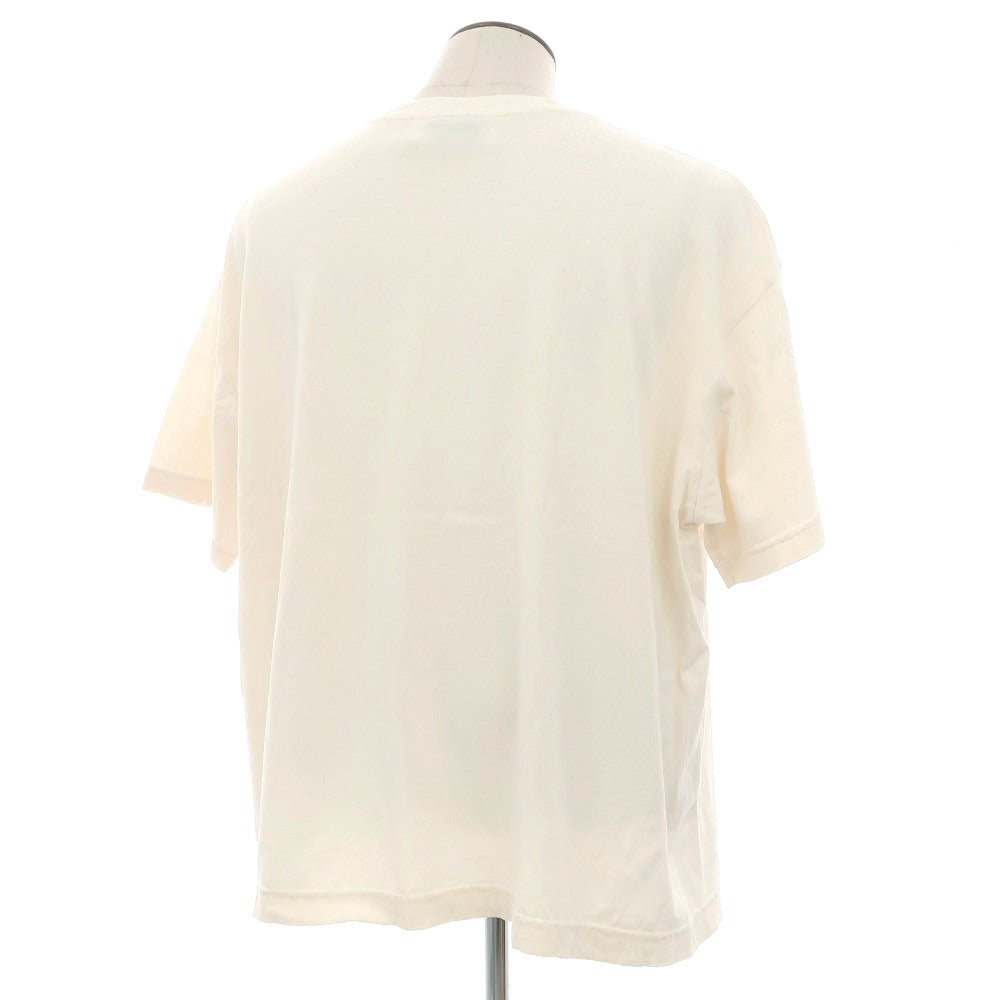 【中古】エクストラバイタミンズ Extra Vitamins コットン クルーネック 半袖Ｔシャツ オフホワイト【サイズXL】【 状態ランクB 】【 メンズ 】