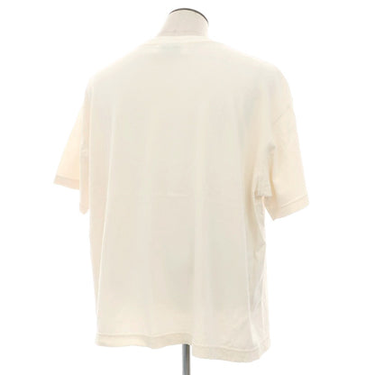 【中古】エクストラバイタミンズ Extra Vitamins コットン クルーネック 半袖Ｔシャツ オフホワイト【サイズXL】【 状態ランクB 】【 メンズ 】