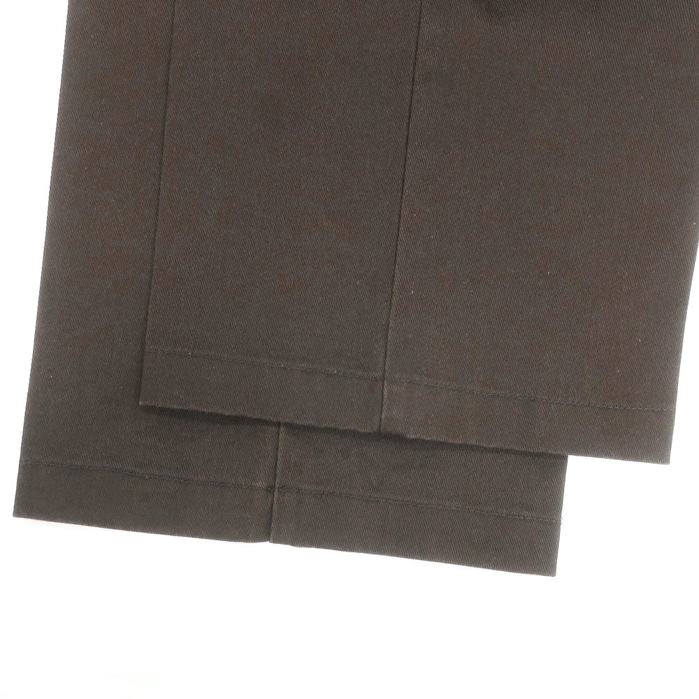 【中古】サタデーズ ニューヨークシティ Saturdays NYC × Dickies ポリエステルコットン ワークパンツ ダークブラウン【 34 】【 状態ランクC 】【 メンズ 】