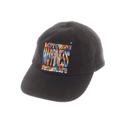 【中古】ルックスタジオ LQQK STUDIO コットン系 ベースボールキャップ ブラック【 表記なし 】【 状態ランクB 】【 メンズ 】