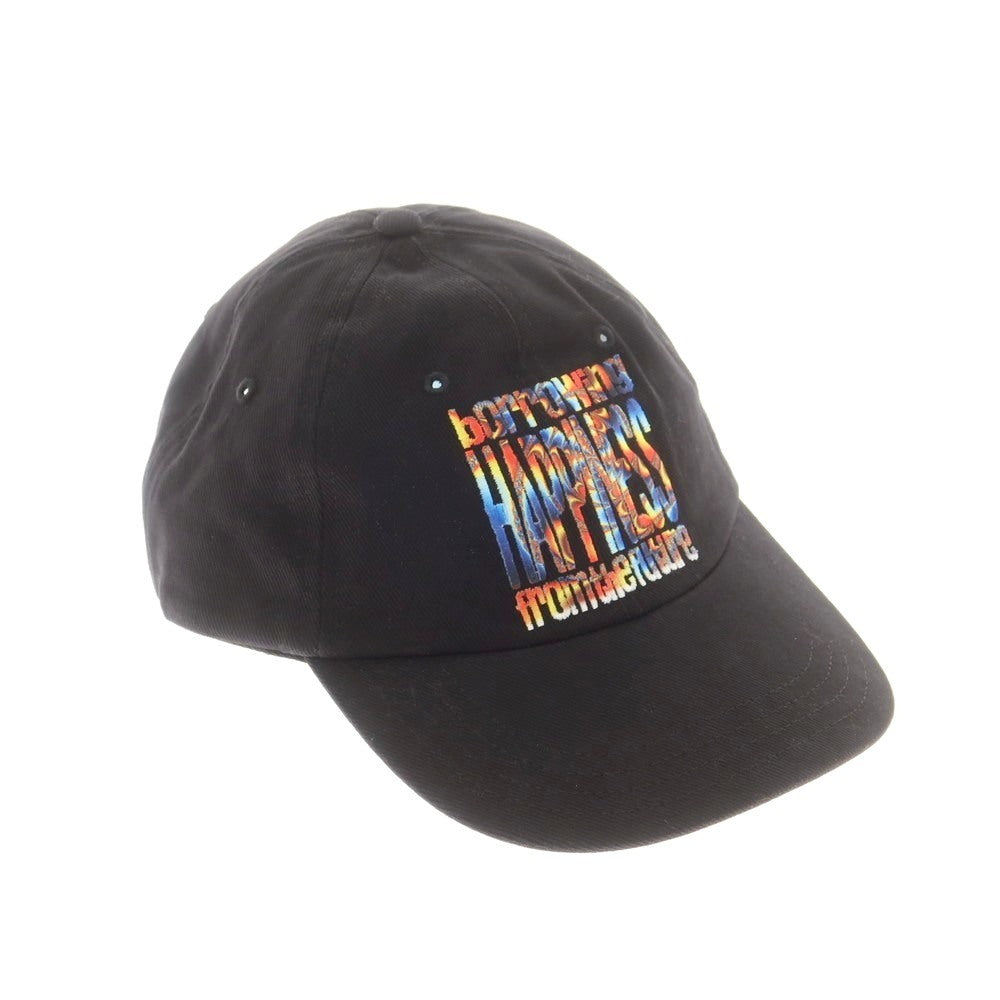 【中古】ルックスタジオ LQQK STUDIO コットン系 ベースボールキャップ ブラック【 表記なし 】【 状態ランクB 】【 メンズ 】