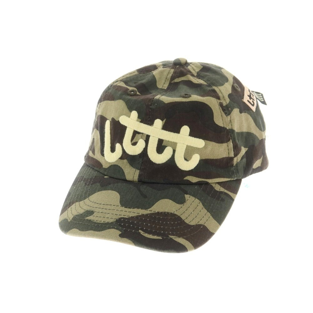 【中古】リトルトーキョーテーブルテニス LTTT コットン系 カモフラ ベースボールキャップ オリーブxベージュ【 表記なし 】【 状態ランクB 】【 メンズ 】