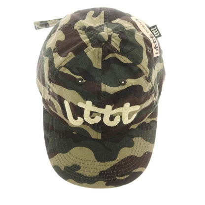 【中古】リトルトーキョーテーブルテニス LTTT コットン系 カモフラ ベースボールキャップ オリーブxベージュ【 表記なし 】【 状態ランクB 】【 メンズ 】