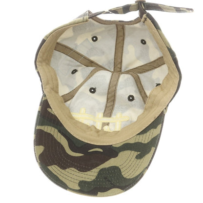【中古】リトルトーキョーテーブルテニス LTTT コットン系 カモフラ ベースボールキャップ オリーブxベージュ【 表記なし 】【 状態ランクB 】【 メンズ 】
