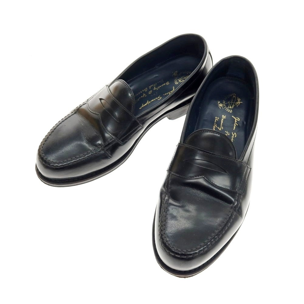 【中古】ジャランスリウァヤ JALAN SRIWIJAYA コインローファー ブラック【 6 】【 状態ランクC 】【 メンズ 】