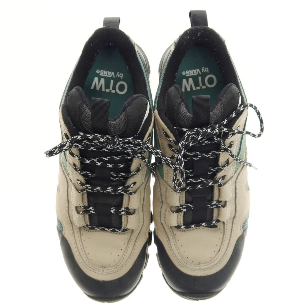 【中古】バンズ VANS OTW by VANS ヌバック トレイルスニーカー ベージュxグリーン【 26 】【 状態ランクB 】【 メンズ 】