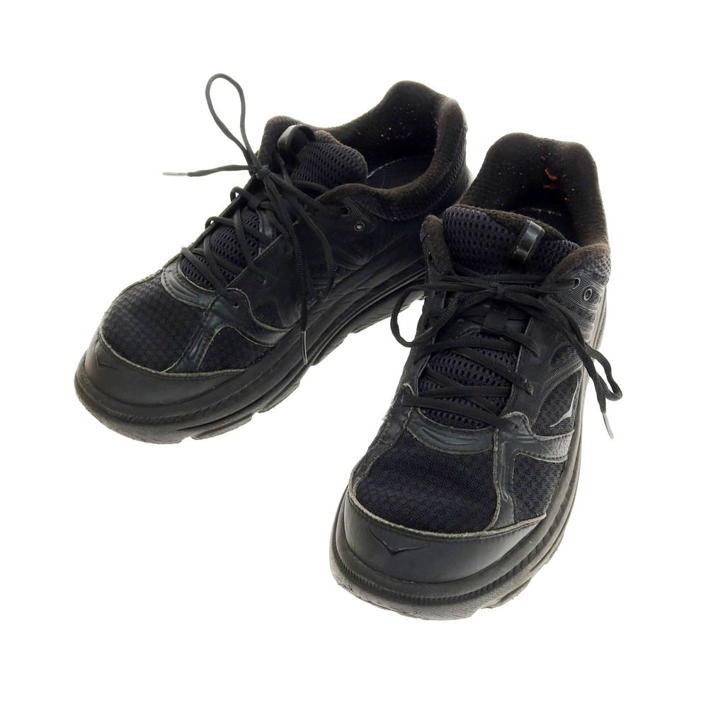 【中古】エンジニアードガーメンツ Engineered Garments × HOKA ONE ONE スニーカー ブラック【サイズ26】【 状態ランクC 】【 メンズ 】[CPD]