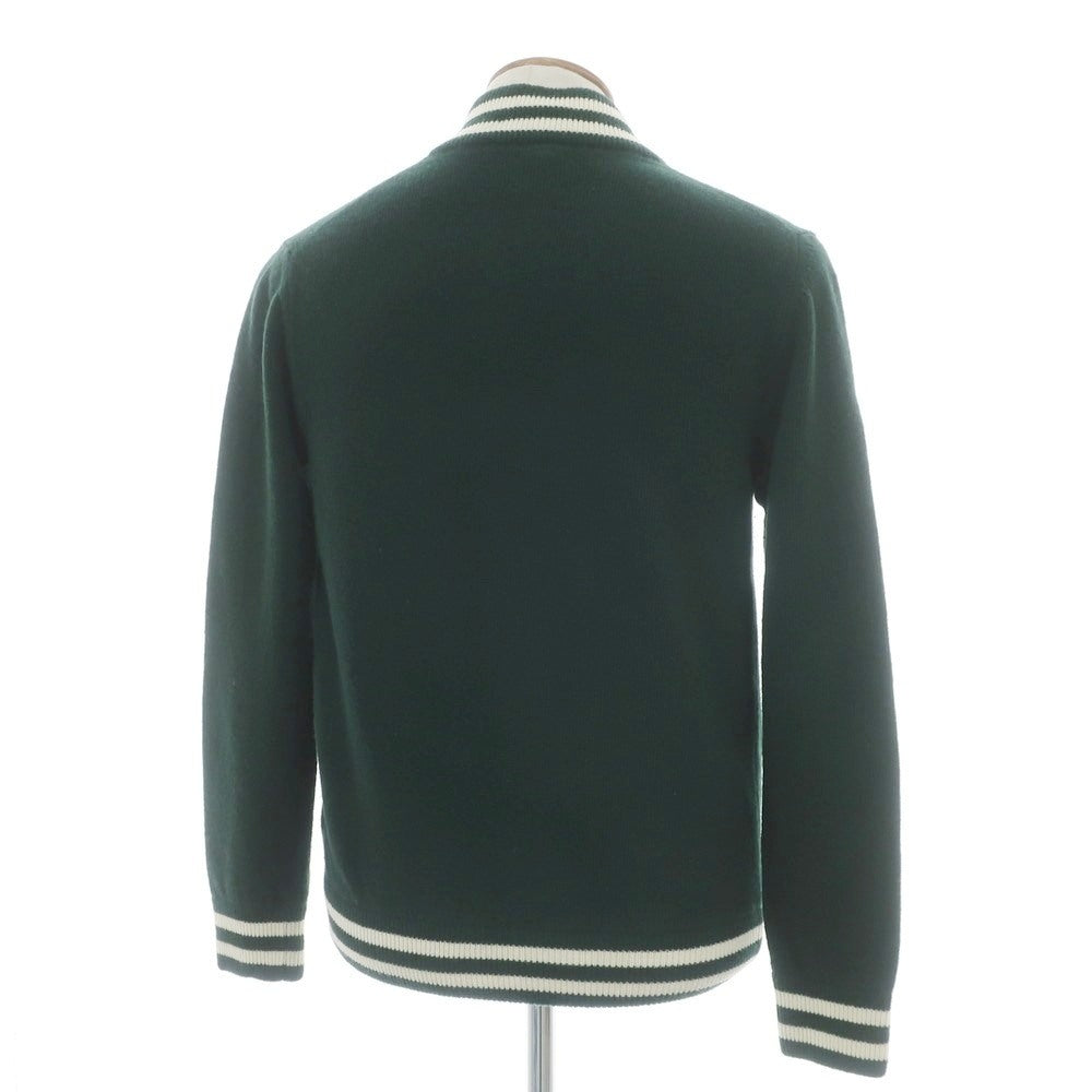 【中古】マクラーレン Mc Laren ウール ニットブルゾン ダークグリーン【 46 】【 状態ランクB 】【 メンズ 】