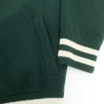 【中古】マクラーレン Mc Laren ウール ニットブルゾン ダークグリーン【 46 】【 状態ランクB 】【 メンズ 】